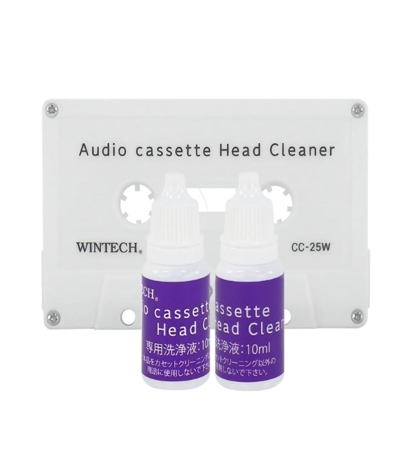 Amazon.co.jp: WINTECH【カセットヘッドクリーナー(湿式)】CC-25W