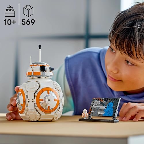 Image of LEGO Star Wars BB-8 Astromech Droid - Collectible Building Toy for Dynamic Display - 75452