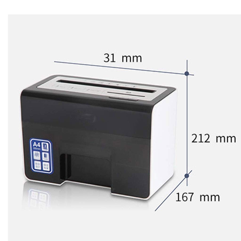 Multifuncional de Escritorio Shredder - Negocios trituradora de Papel de Gran Capacidad 5L Shredder