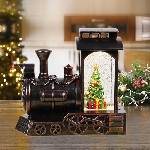 Bola de cristal navideña ideal para regalar como luz nocturna decorativa en fiestas 6