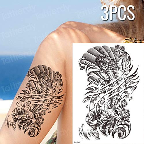 Preisvergleich Produktbild Handaxian 3pcs imprägniern Tätowierungsaufklebermädchen-Partei... 3pcs-21