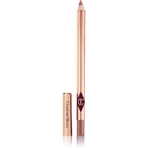 Charlotte Tilbury Lip Cheat Lip Liner Pencil - Gives Lips a Fuller-Looking, Defined Pout - Enriched with Jojoba Oil & Hyaluronic Acid - Waterproof, Smudge-Proof & Transfer-Proof