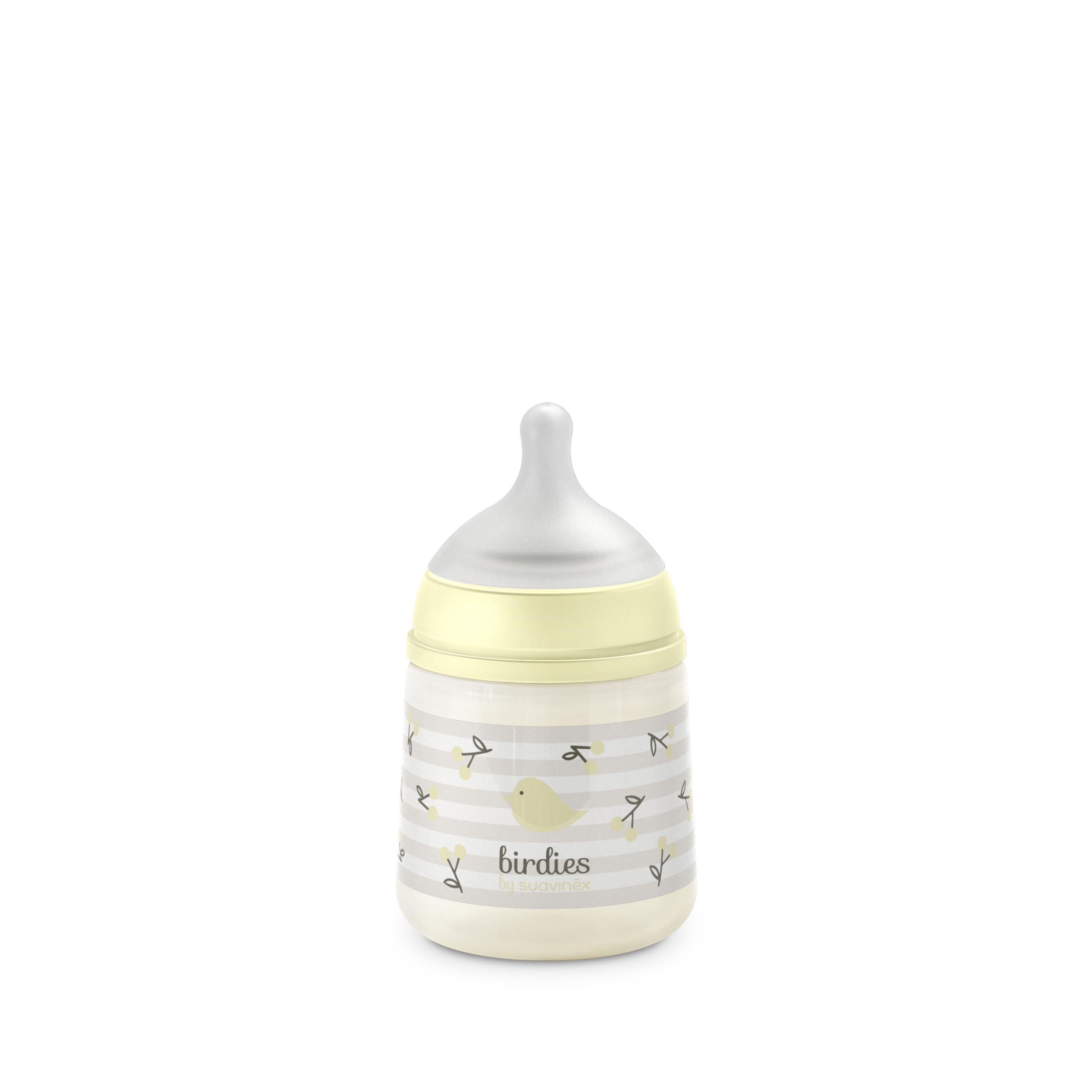 Suavinex, Biberón Anticólico de 360 ml con Tetina Fisiológica SX Pro de Silicona, de Flujo Denso (L), para Líquidos Densos, Apto Papillas Líquidas. Bebés +6 Meses. Birdies, Verde — view 8