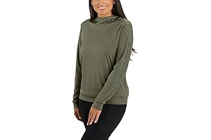 Force Sun Defender Lightweight Long-Sleeve Hooded T-Shirt for Women by Carhartt