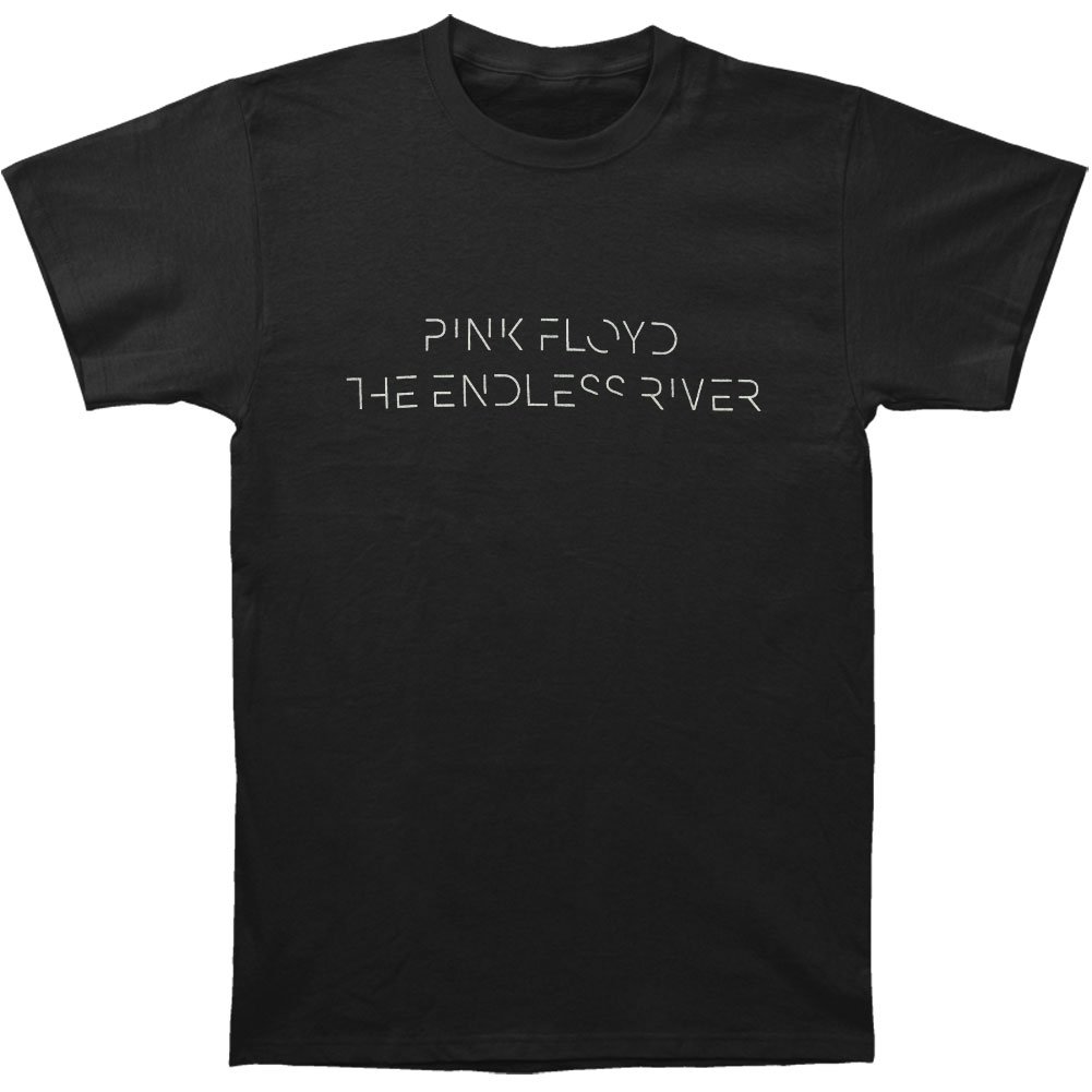 Unknown Men's Endless River Logo T Shirt, Black, XXL UK