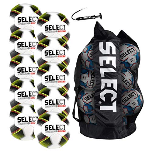 SELECT Classic Soccer Ball, 10-Ball Team Pack with Duffle Ball...