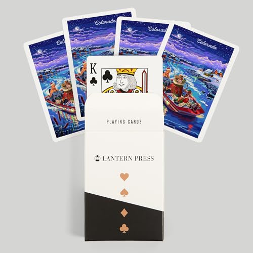 Baraja de Cartas Lantern Press Poker 52 Cartas miniatura 6
