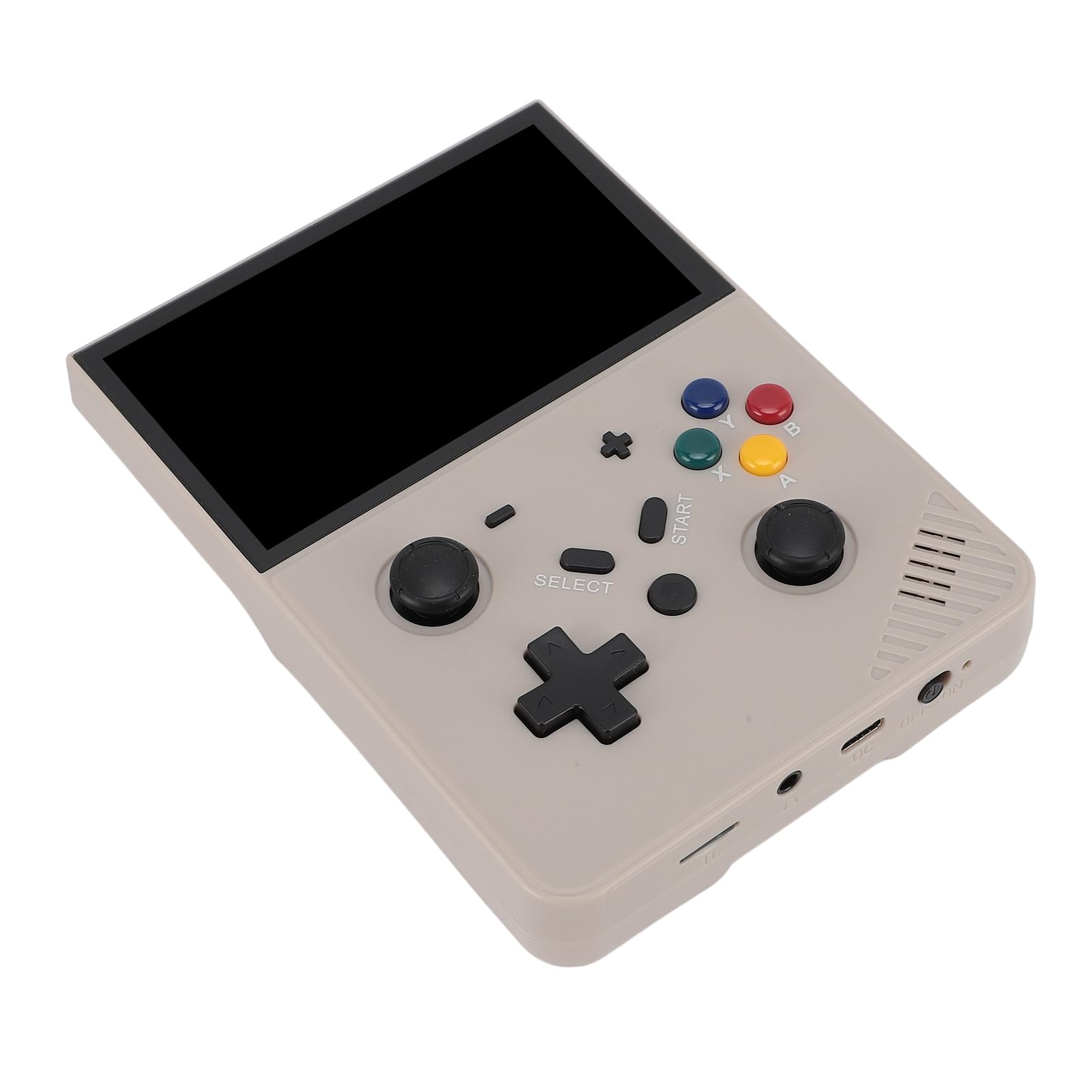 Acouto Console di Gioco Portatile Lettore Portatile retrò Dispositivo di Gioco con Schermo da 4,3 Pollici con Oltre 20000 Giochi Scheda di Memoria Piccola Grigia da 128 GB E ESTESA Supporta Ga (#13)