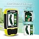 Canmore HG200 Plus Golf-GPS und Tasche – leicht ablesbare Farbe – vorinstallierte 41k-Kurskarte – genaue Grün- und Fairway-Form – wasserabweisend