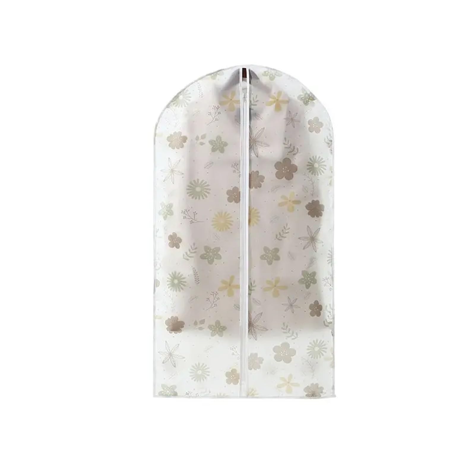 clothes dust bag 3/5/10PCS Hanging Dust Cover For Clothes, Printed, Closet Organizer, Arranged With Zipper for home(Color4,60x100 3PC)