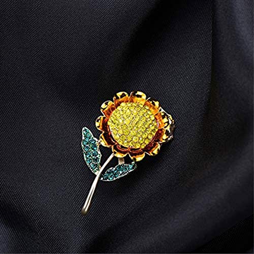 Broche tournesol pour pull rompre la monotonie des vêtements avec cet accessoire