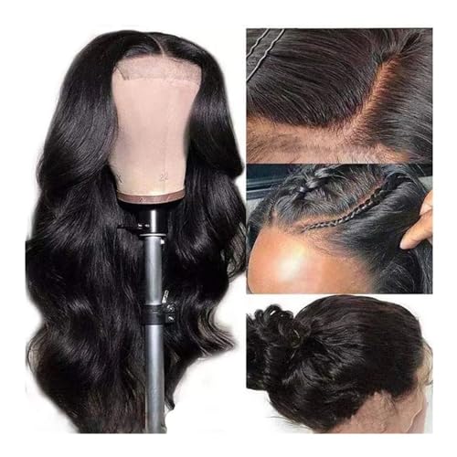 Perruque lace front wig solution sans colle cheveux humains HD - 3