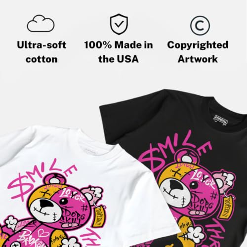 Image of DopeSkill Graphic Tee Streetwear Hip Hop Hypebeast Street Style Unisex T-Shirt Sneaker Colour Matching Shirts Cute Graphic