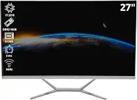 Computador Touchscreen All in One 27" IPS Full HD Intel Core i7 3210 SSD 512GB, 16GB RAM DDR3, Wi-Fi 5GHz com Alto-Falantes Integrados e Porta HDMI