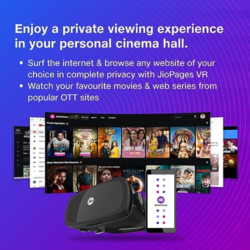 JioDive SmartphoneBased Virtual Reality Headset for Entertainment