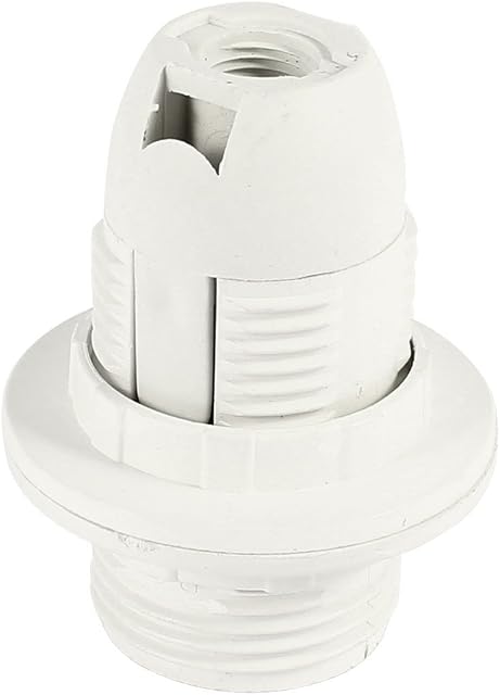 Plastic Shell Screw Type E14 Bulb Light Lamp Holder Socket AC 250V 2A