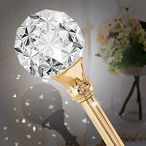 Kolako Curtain Holdbacks, Crystal Curtain Tieback Hooks Gold Metal Decorative Drapery Curtain Holder Window Treatment Holdback For Home Office #TOP2