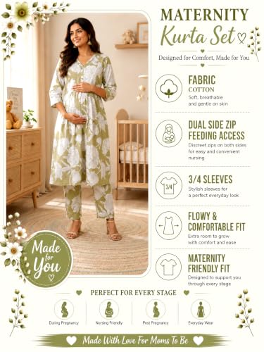 Image of RITIJYA Cotton Cord Set for Women