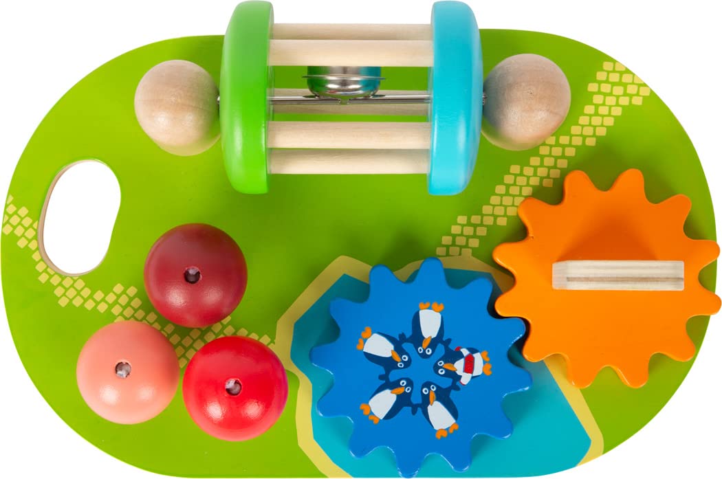 Caballo Balancín De Madera FSC Para Niños – Small Foot, Con Anillo De Asiento Y Respaldo Alto, Carga Máx. 50 Kg, Ideal A Partir De 18 Meses