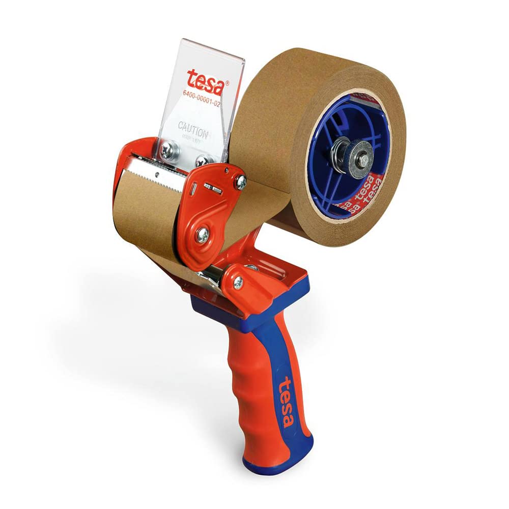 Tesa Klebebandabroller Comfort 6400 | Handabroller für Klebeband | für Klebeband bis 50 mm Breite