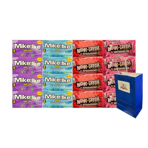 Surtido de Dulces Mike and Ike y Now and Later 16 piezas