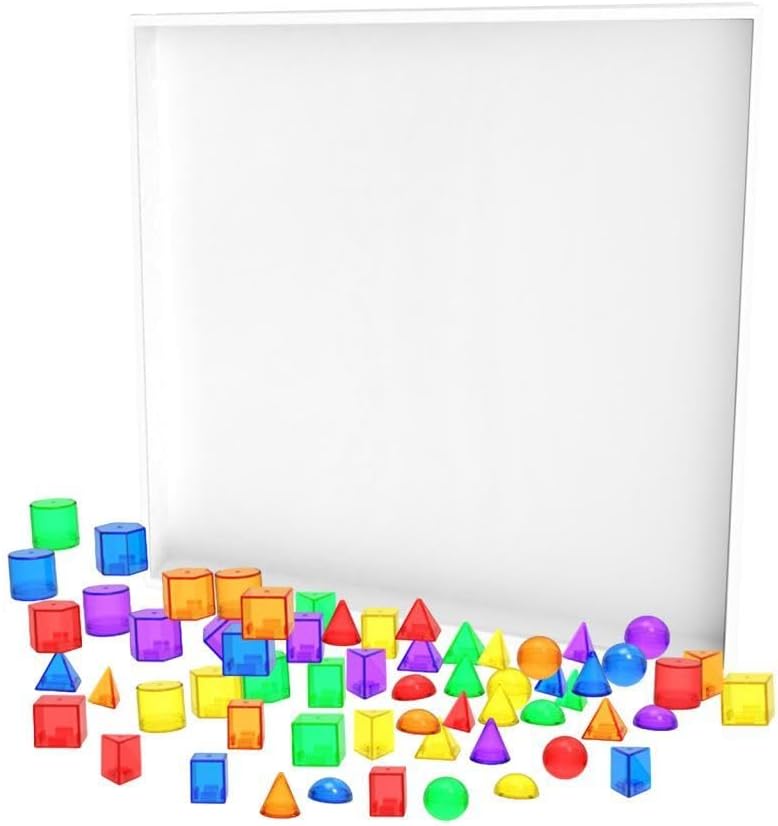 60 Pieces Geometric Solids Geometry Helper 3D Teaching Aids Geometric Shapes|60 Geometric Solids|Other Educational Toys| Other Educational Toys| Other Educational Toys