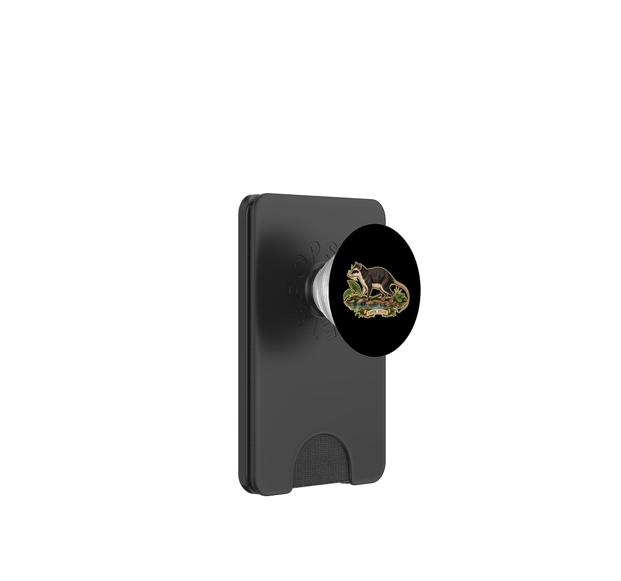 YAPOK Study Zarigüeya Acuática de Río PopSockets PopWallet para MagSafe