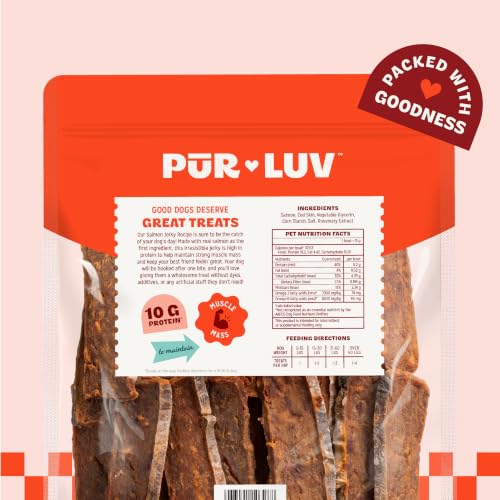 Image of Pur Luv Salmon Jerky Dog Treats