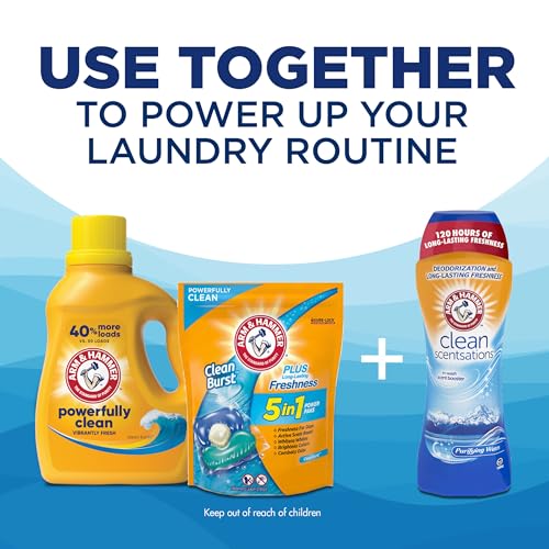 ARM & HAMMER Powerfully Clean Liquid Laundry Detergent - image 8