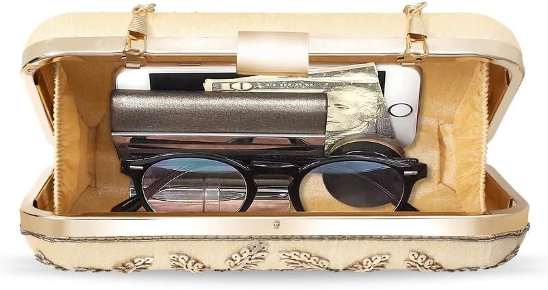 Miniatura 8 de Aheli Valentines Gift Bags Indian Potli Bags For Women Evening Bag Clutch Ethnic Bride Purse With Drawstring