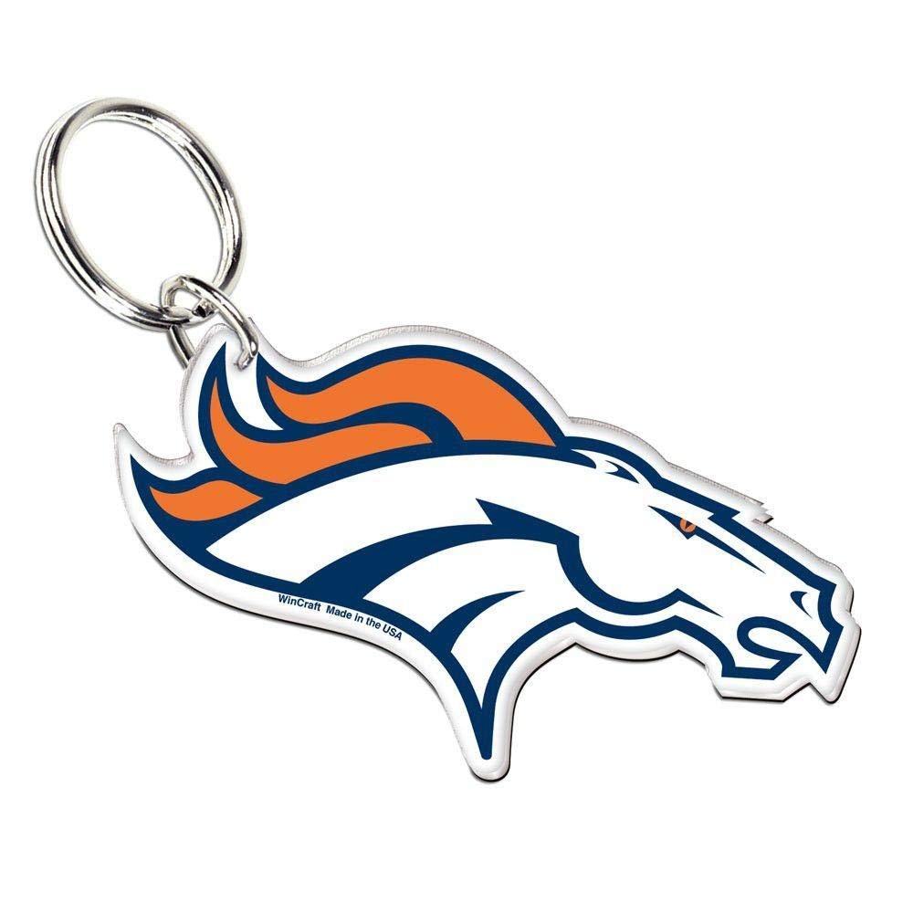 WinCraft NFL 21140041 Denver Broncos Premium Acrylic Key Ring