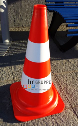 Preisvergleich Produktbild Leitkegel 500 mm rot-weiss