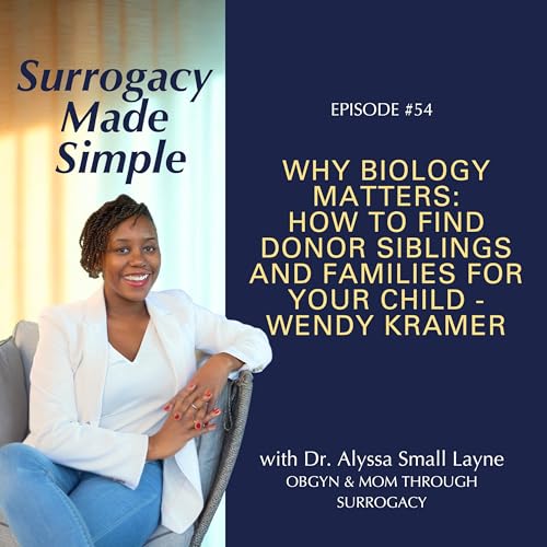 『#54 Why Biology Matters: How to Find Donor Siblings and Families for Your Child - Wendy Kramer』のカバーアート
