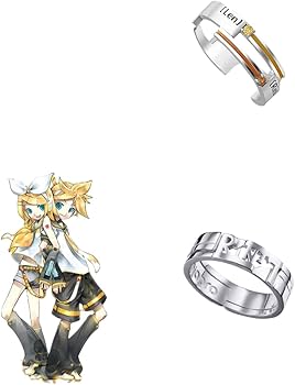 Amazon | XINGYUNSHI 鏡音レン 鏡音リン 指輪 リング コスプレ小物
