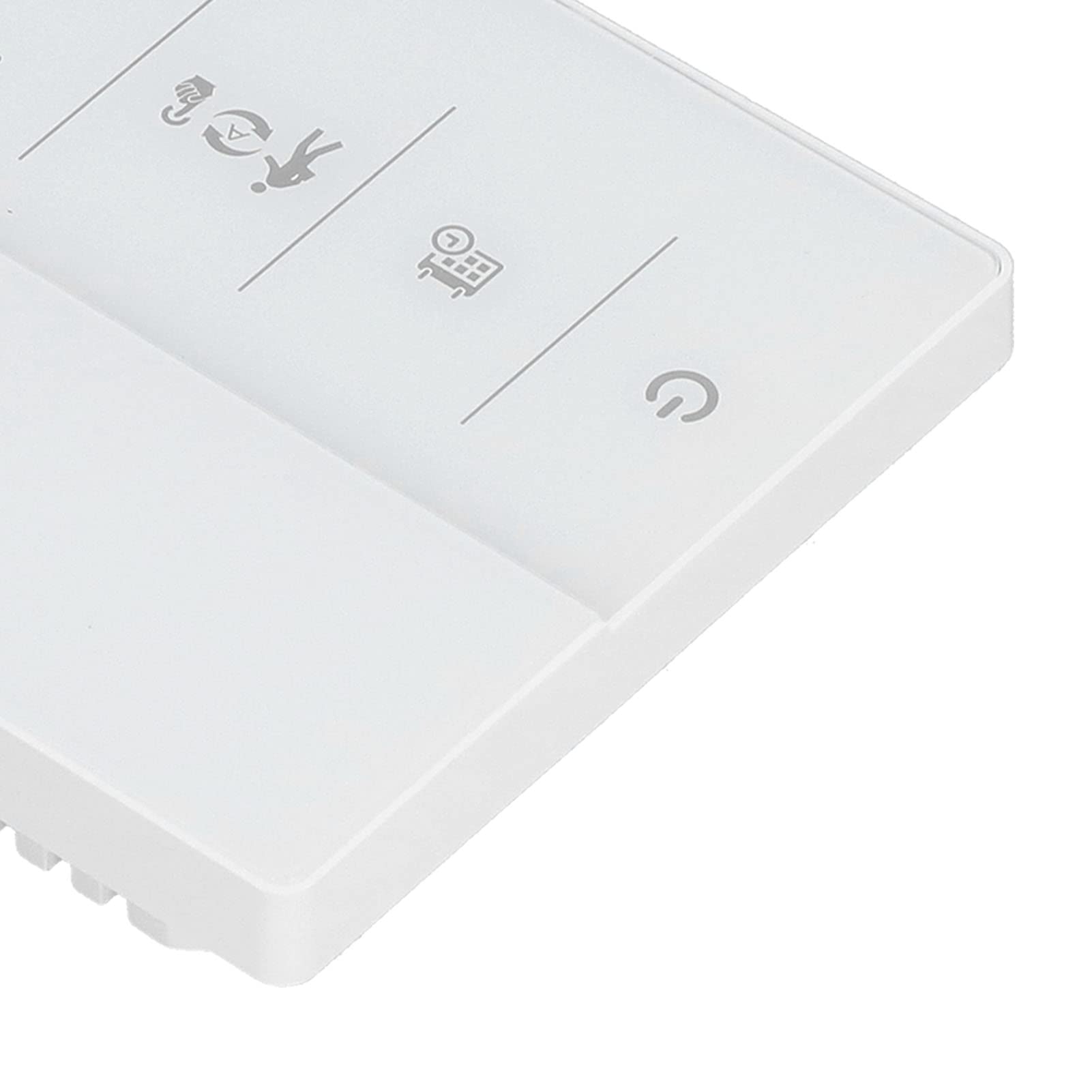 Inteligentny termostat, tygodniowy programowalny przełącznik głosowy, czujnik 10K, precyzyjna kontrola temperatury, termostat kotła domowego (grzejnik elektryczny 16A biały 90-240V)