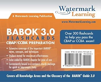 Paperback BABOK 3.0 Flashcards Book