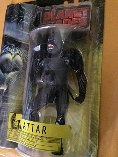 ATTAR w/ Sword & Removable Helmet PLANET OF THE APES Action Figure