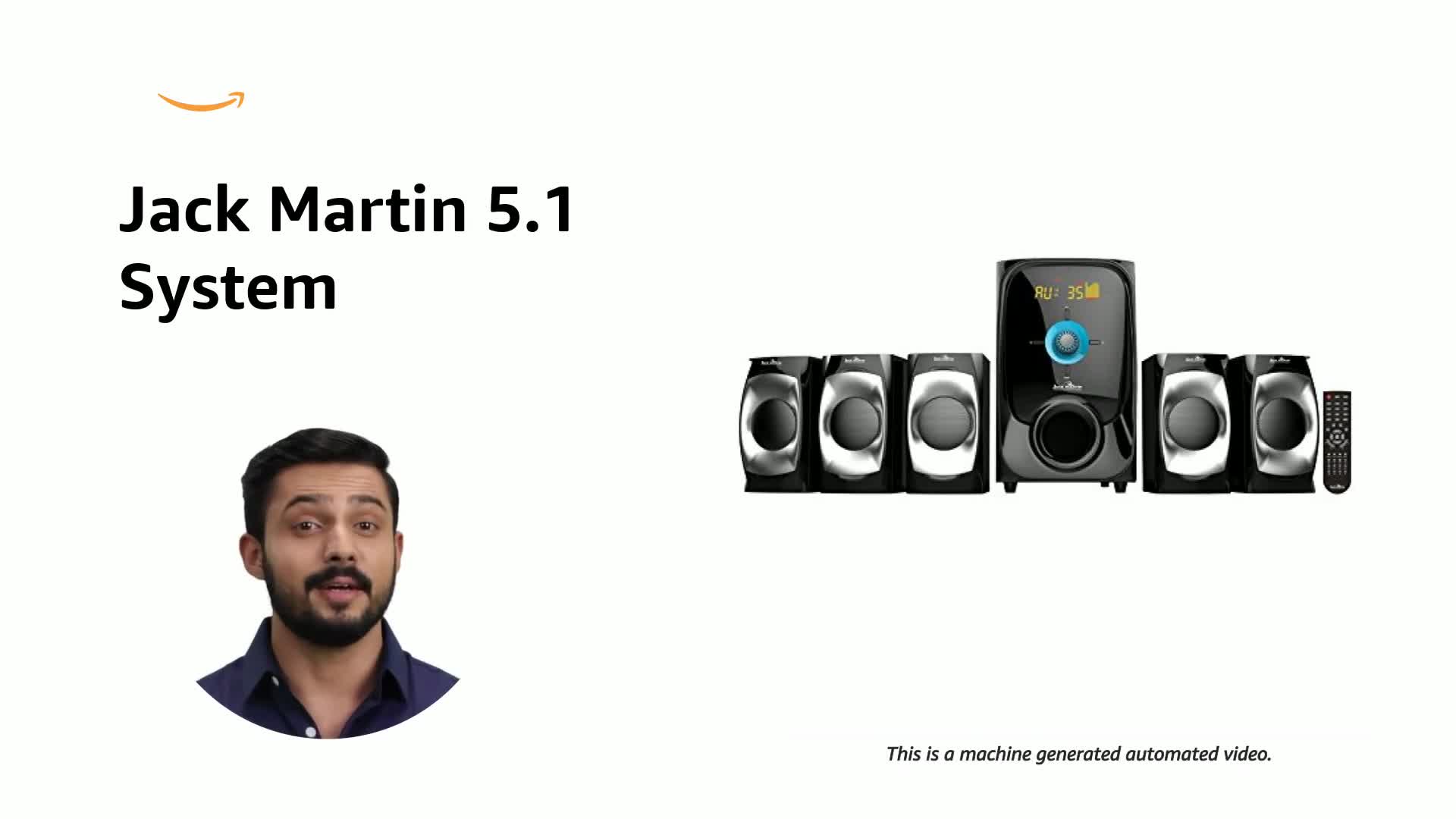 Jack Martin JM 7800 5.1 Bluetooth/SD Card/Pendrive Multimedia Home