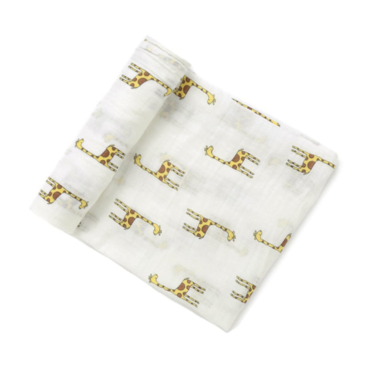 VICASKY 3pcs Neonato Coperta In Cotone Muslin Giraffa Design Traspirante Leggero Da Avvolgere Per Ragazzi Ragazze Per Baby Shoes