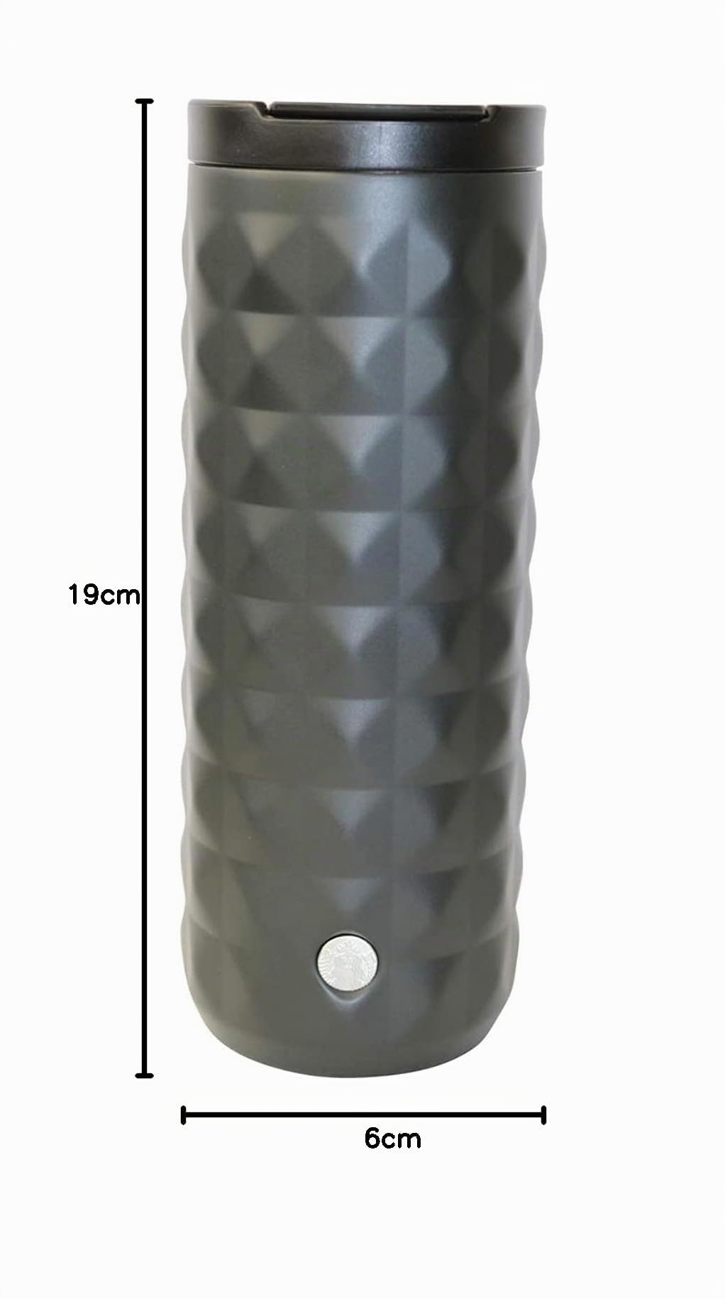 Starbucks Luxor Black Matt Edition Tumbler Mug isotherme réutilisable en acier inoxydable
