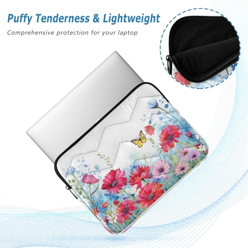 Funda para portátil con flores rústicas 13-14 pulgadas miniatura 5