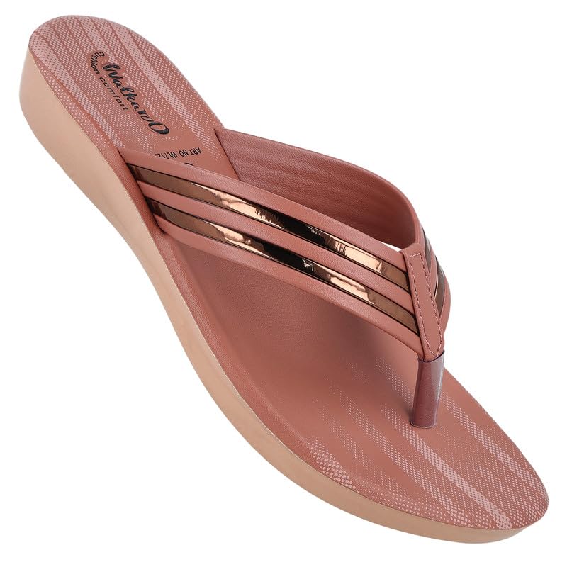 WALKAROO WL7129 Womens Fashion Sandals For Casual Wear and Regular use - Blush (B0CS9TNHLM) Amazon Price History, Amazon Price Tracker
