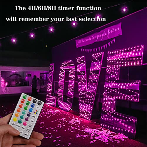 Hahome Outdoor Rope Lights Waterproof, 18 Colors Changing Led Rope Lights 80Ft, Connectable Up To 200Ft Plug In Fairy Lights With 2 Remote For Wedding,St.patrick's Day,Halloween,Christmas Decoration #TOP7