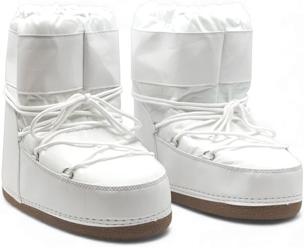 Wild Diva Women Snow Boot Mid Calf Warm Winter Boots