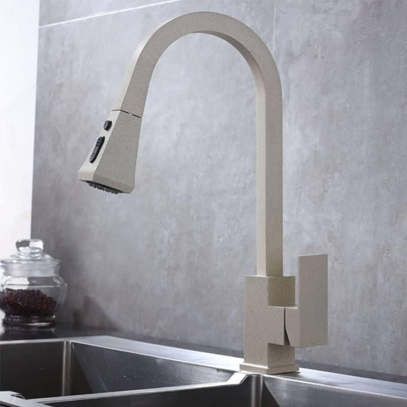 Robinet de cuisine pour bar et ferme commerciale au design carré moderne