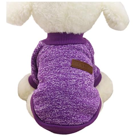Artistic9 Pullover für kleine Hunde, Winterkleidung, warm, aus Wolle Cover