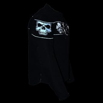 Milwaukee Leather Men's CE Armored Textile Motorcycle Rider Jacket - Year Round Wear