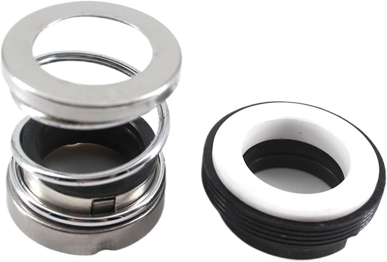 1pcs Model BIA Water Pump Mechanical Seal BIA-12/14/16/18/20/25/28/30/50/80 Ceramic Bellow Mechanical Shaft Seal Mechanical Seal Pump(BIA-22)