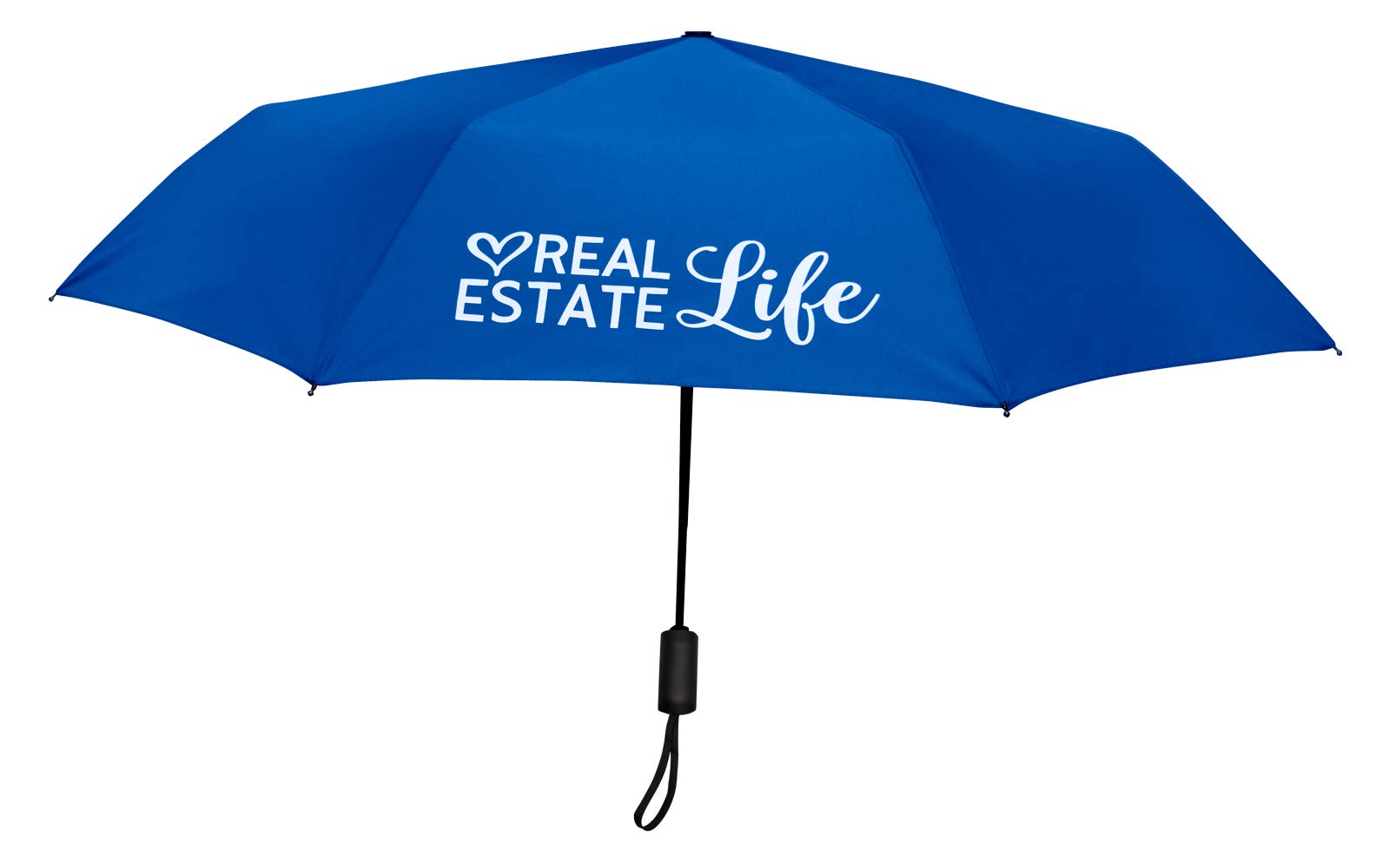 Calendars and MoreCompact Umbrella with Auto Open - Love Heart Real Estate Life - Easy Self Marketing for Real Estate Agents