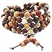 Produktbild Thajaling Elastisches Holz Armband mit 108 Perlen, Buddhistische Tibetische Gebetskette, Buddha Mala Halskette für Yoga & Meditation